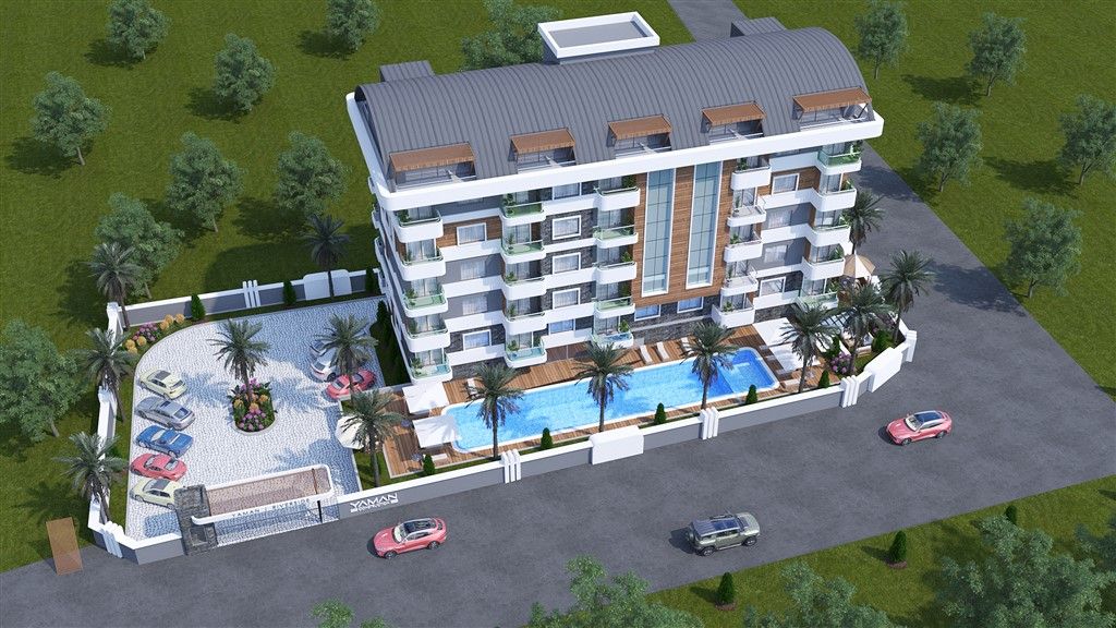New building in an ecologically clean district of Alanya - Gazipasa