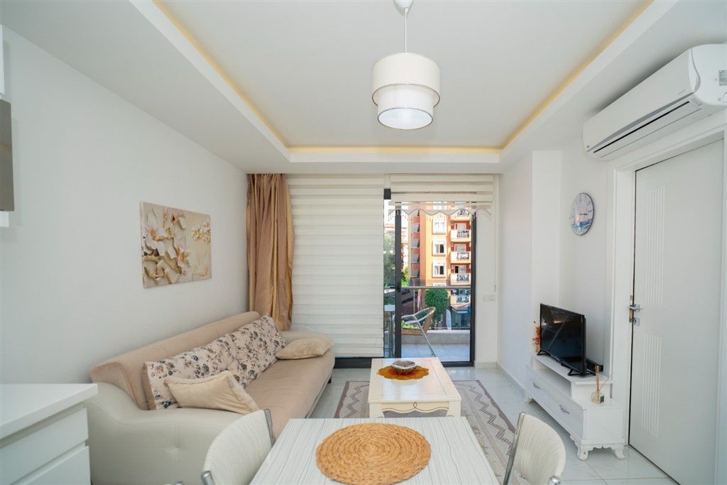 Cozy apartment 1+1 located 500 metres of walking distance from the Kleopatra beach