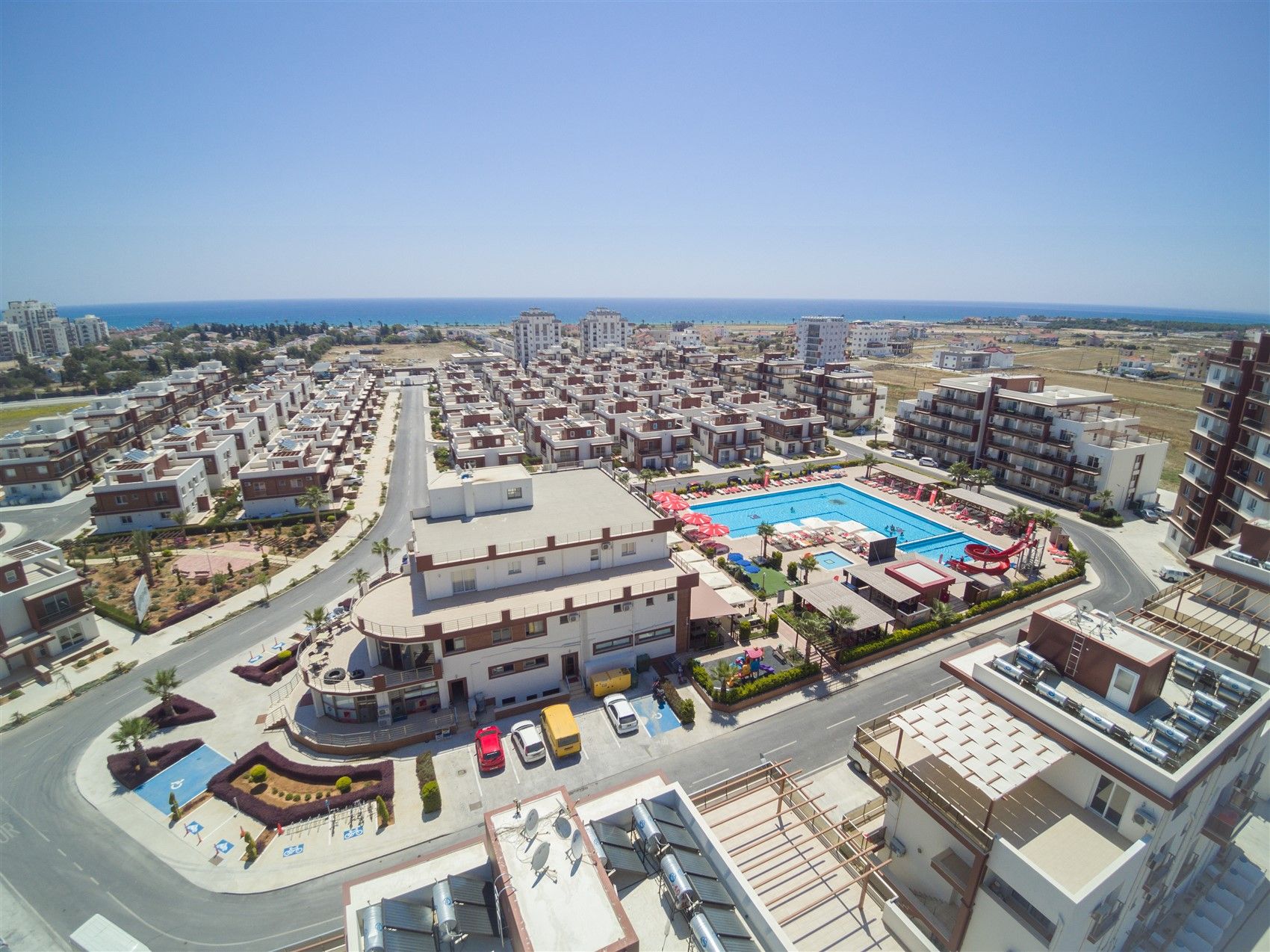 Studio apartments in the largest project on the coast of North Cyprus