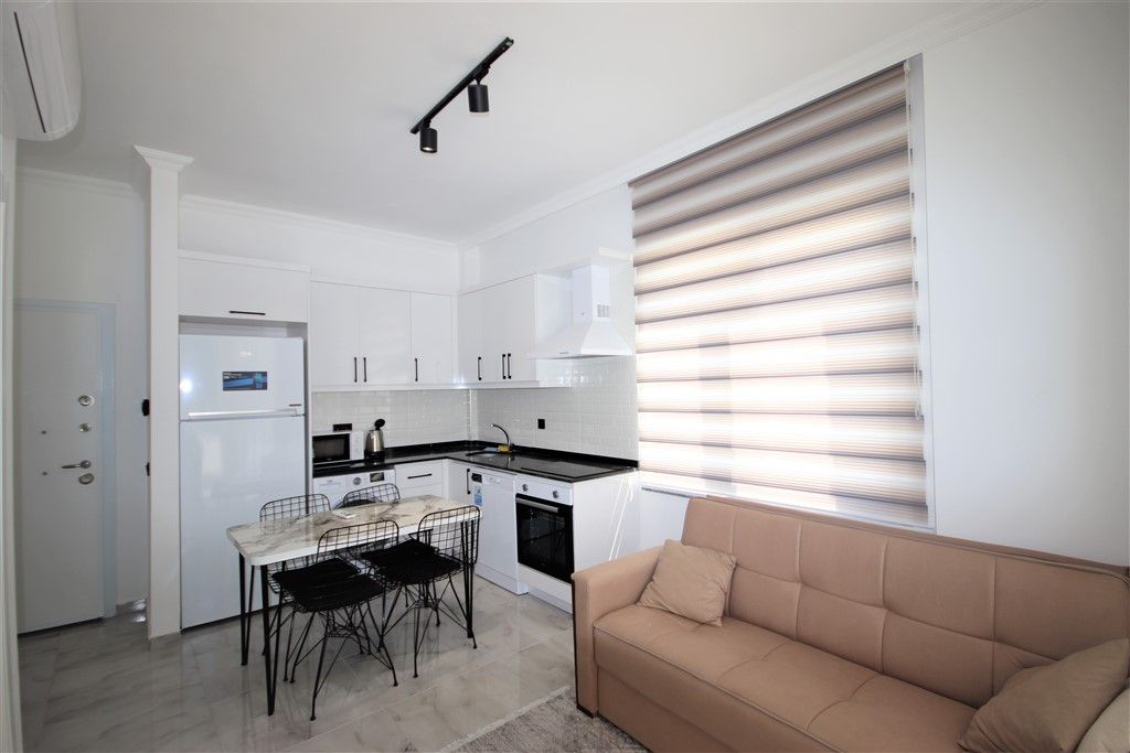 Furnished 1 bedroom apartment - Avsallar district, Alanya