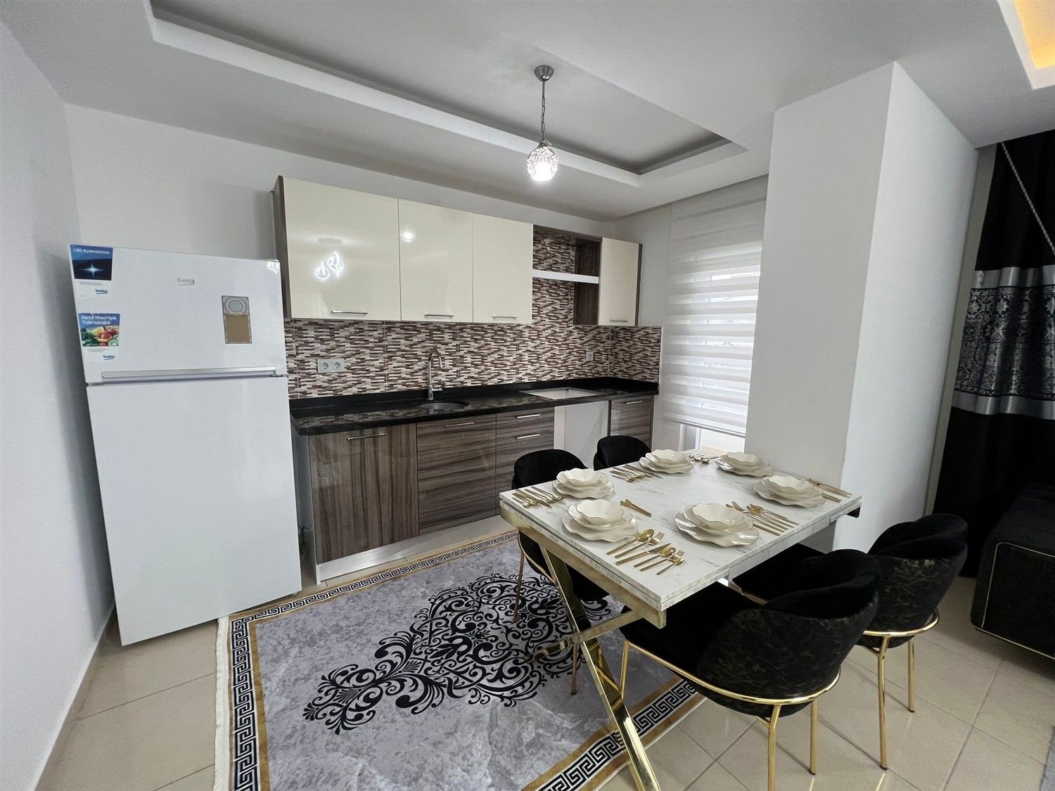Furnished apartment 2+1 in Mahmutlar district