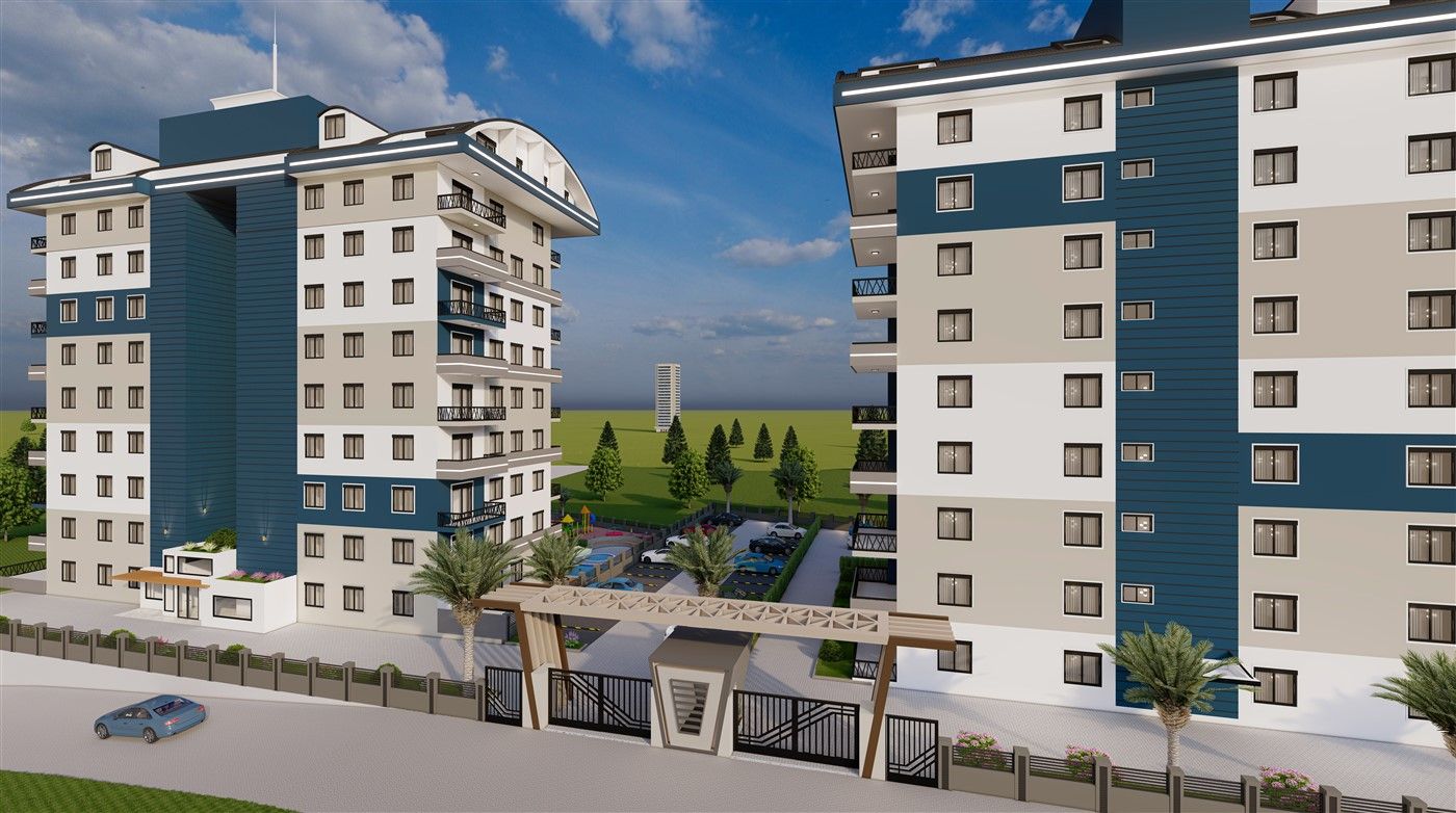 New residential complex in the promising Payallar district, Alanya