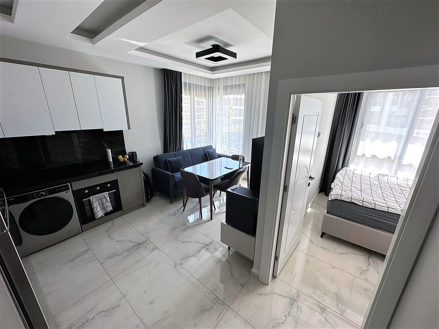 Apartment 1+1 in new building - Oba district, Alanya