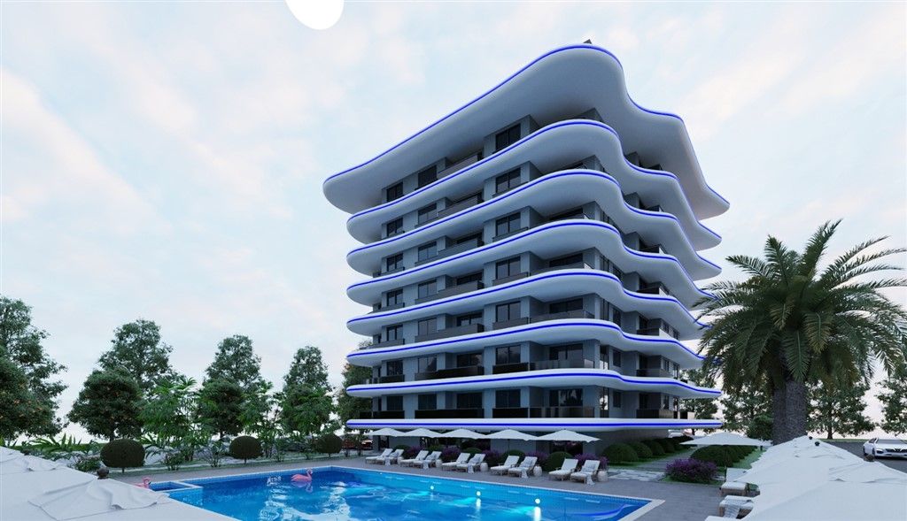 Modern project in Avsallar - Alanya