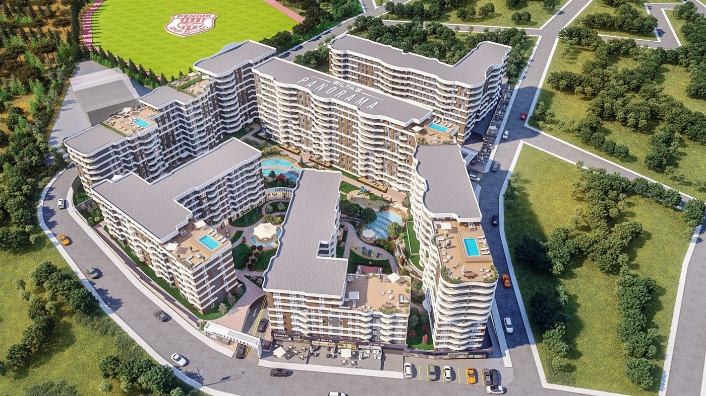 Unique complex with panoramic sea views - Pendik district, Istanbul