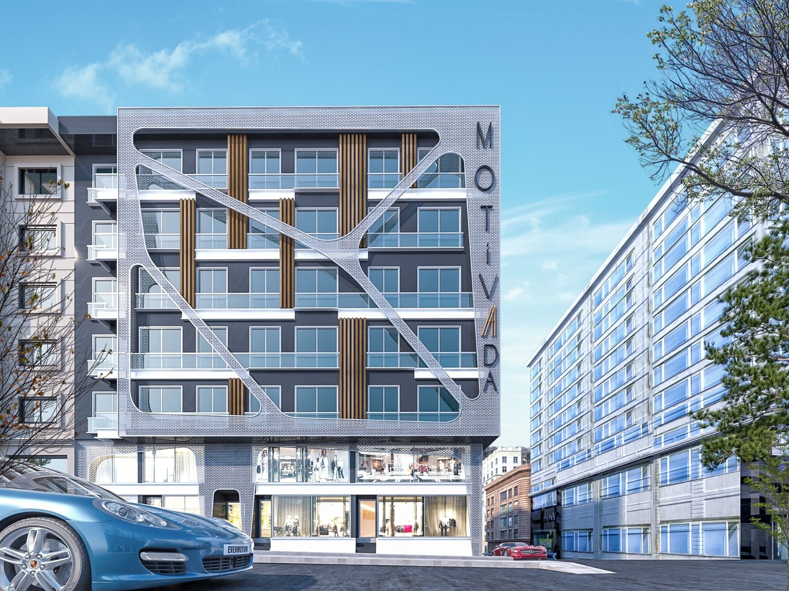 New apartments in Bomonti district, close to Taksim Square