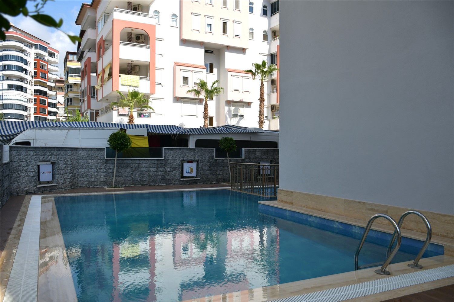 Spacious 2+1 furnished apartment - 150 m from the sea