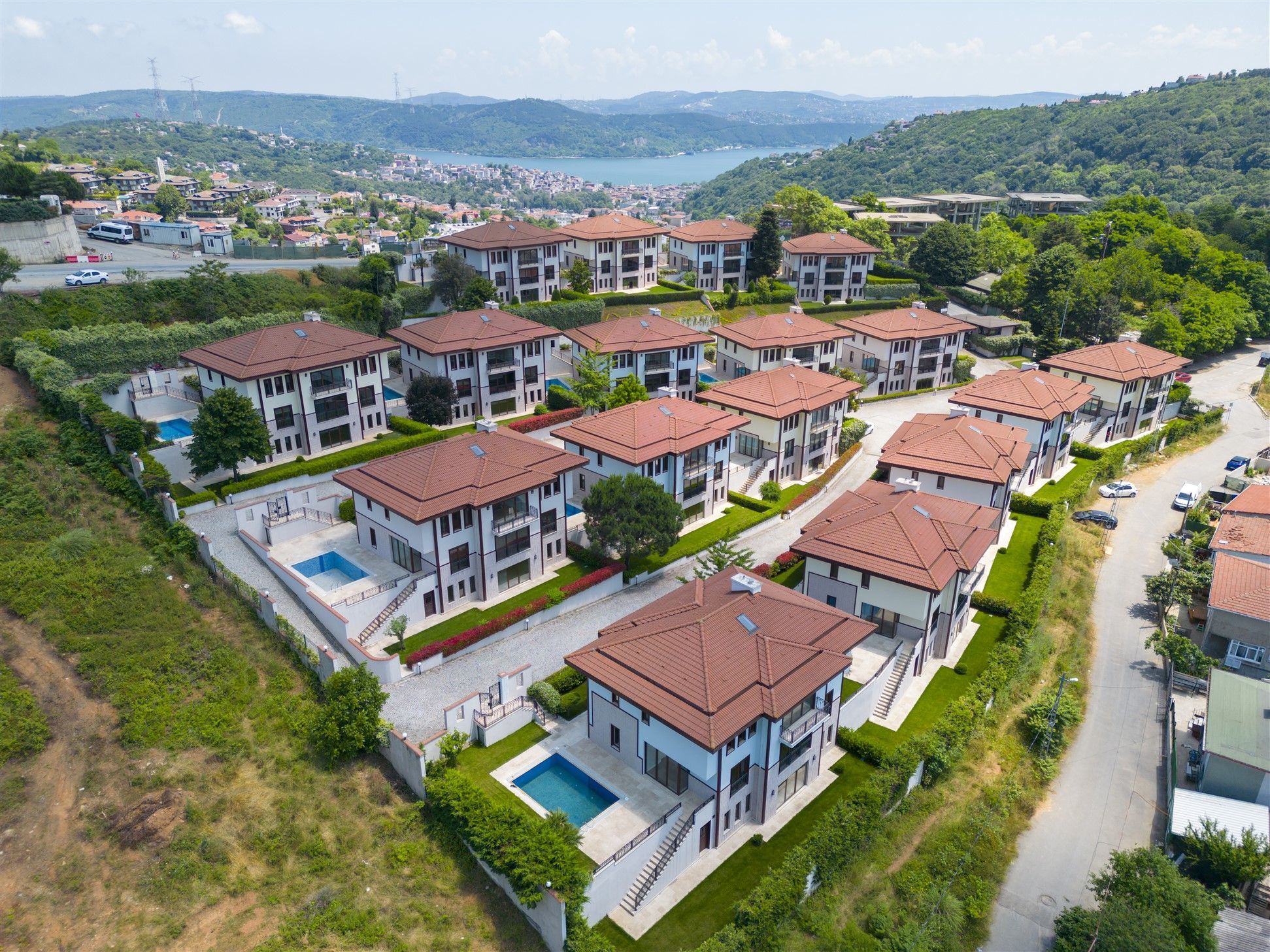 New villas in a prestigious Istanbul district - Sariyer