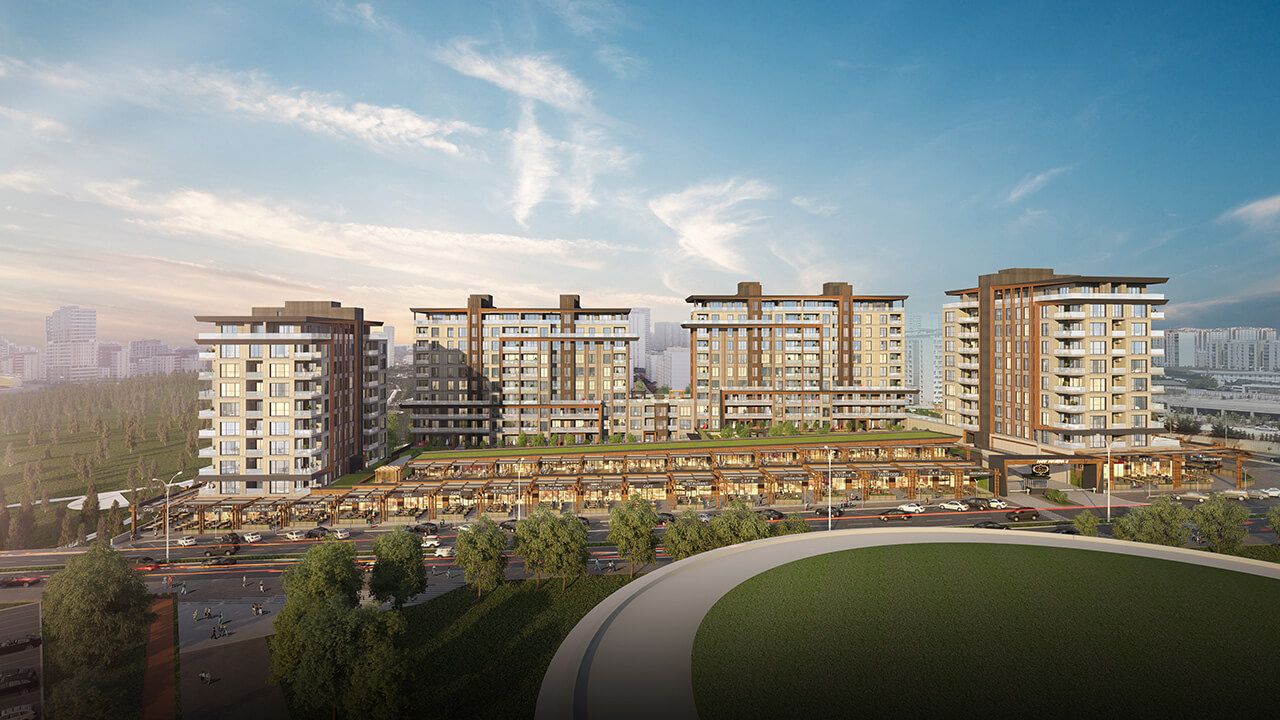 New apartments overlooking the Botanical Garden in Bashakshehir