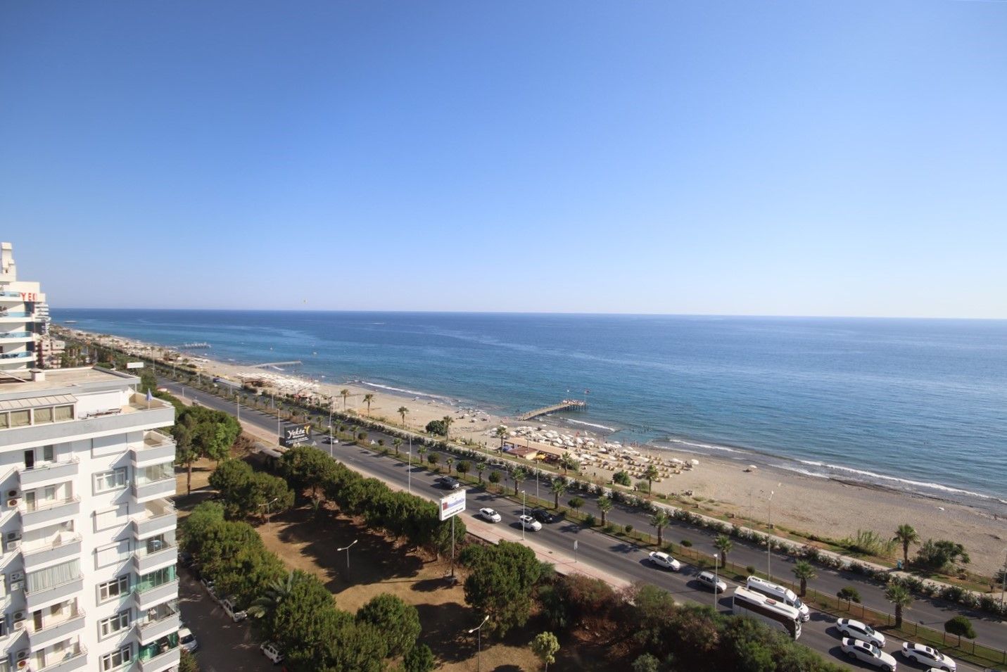 Amazing sea view 1+1 apartment in Mahmutlar district