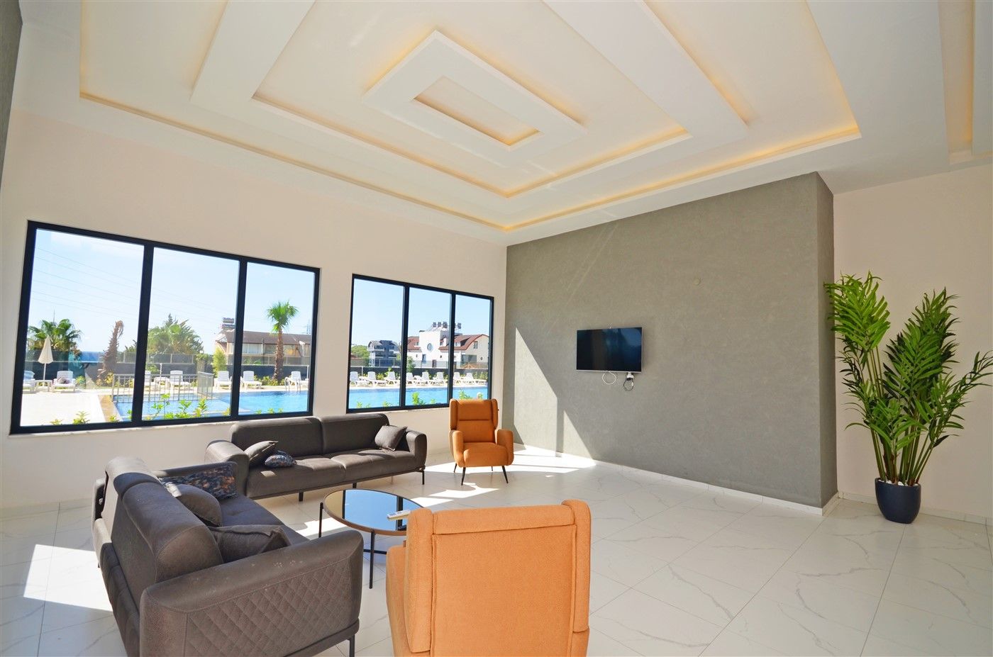 Sea view apartment 1+1 in Avsallar, Alanya