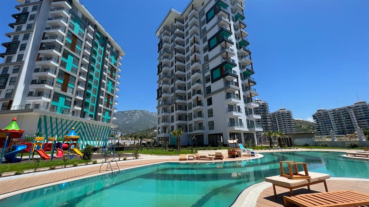 1 bedroom apartment in new building - Mahmutlar, Alanya