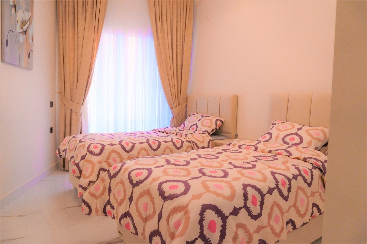 Fashionable furnished apartment 2+1 in respectable residential complex