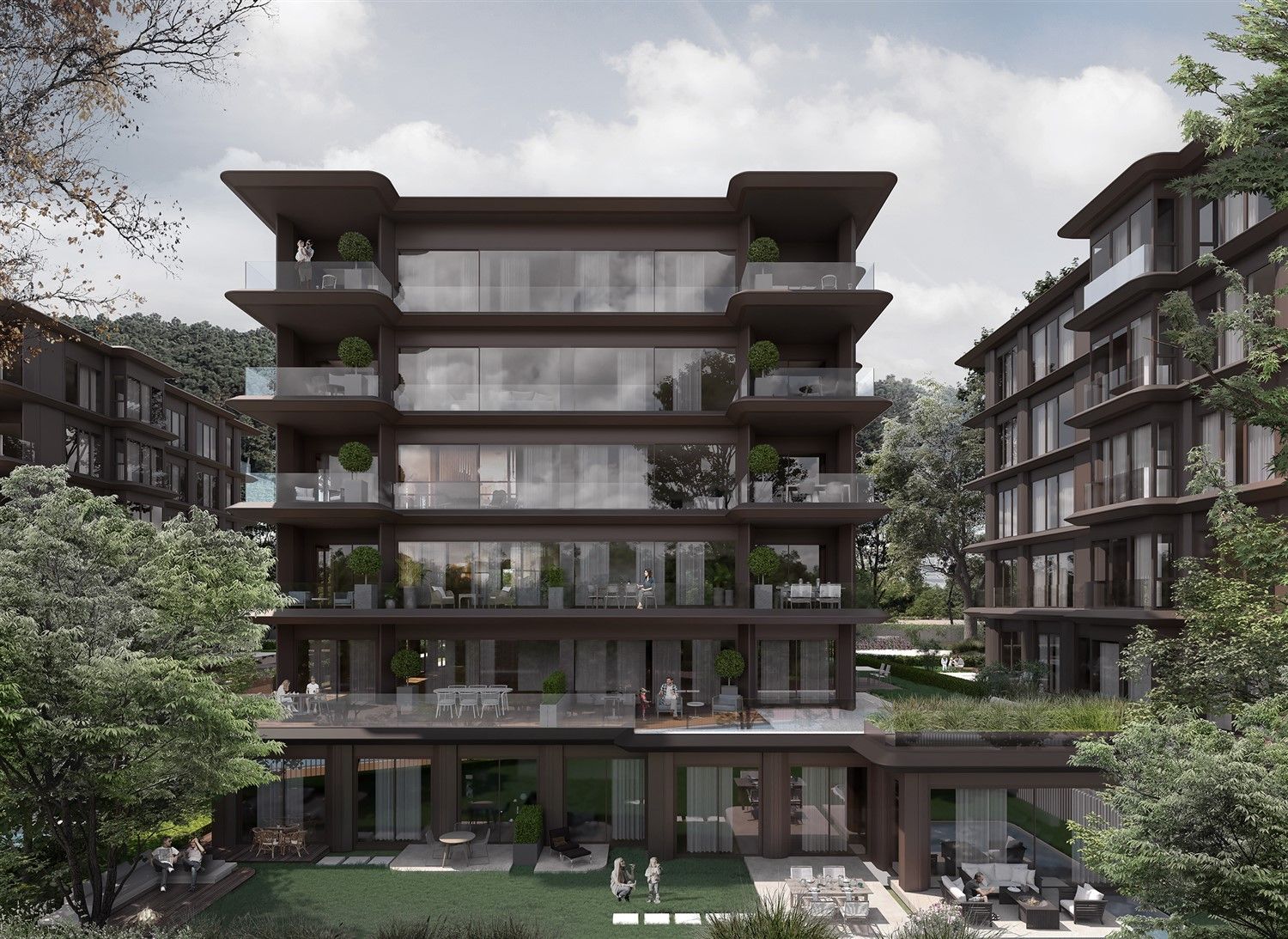 Spacious apartments in the middle of the Belgrad Forest in Istanbul