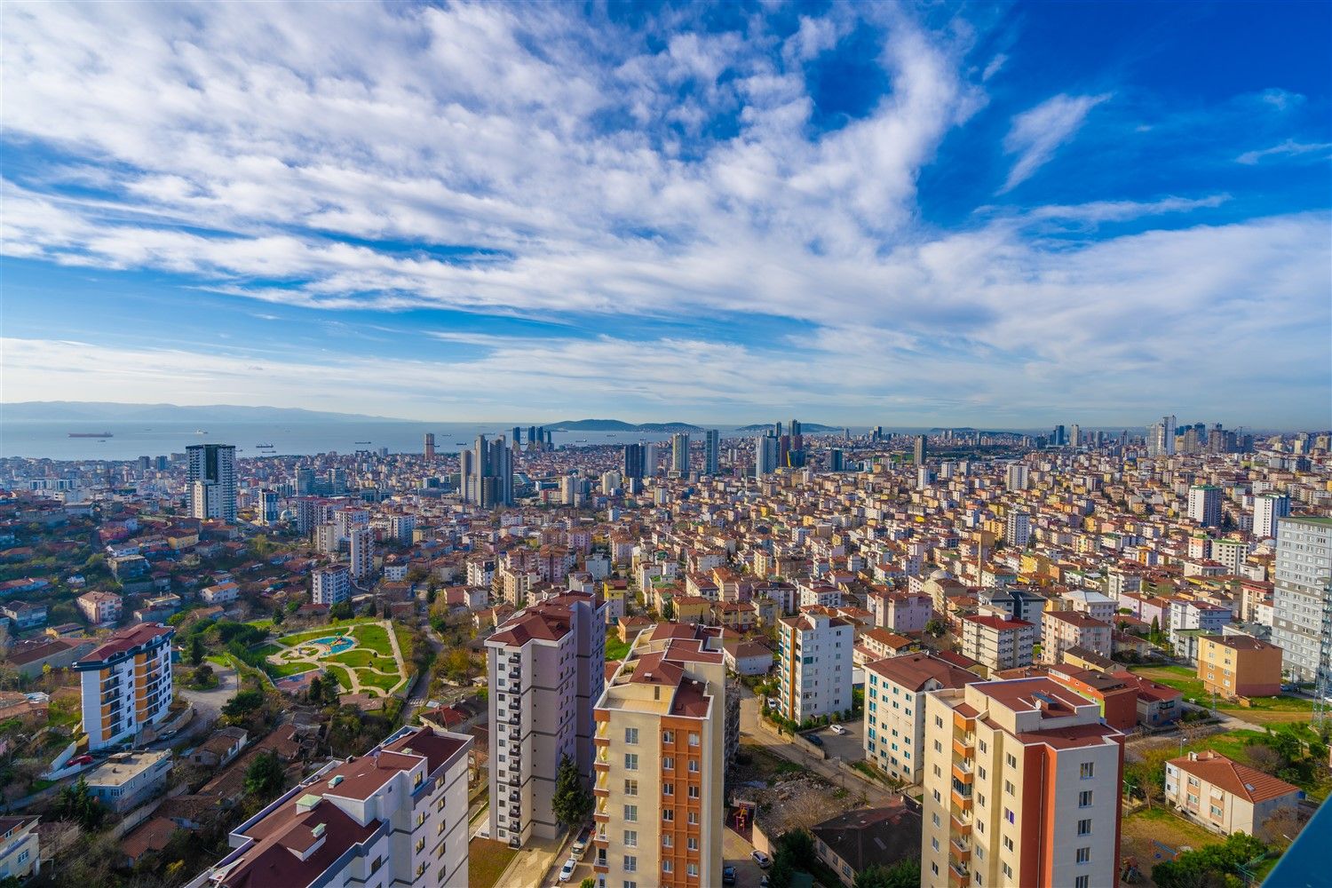 New view apartments of various layouts in the Asian part of Istanbul