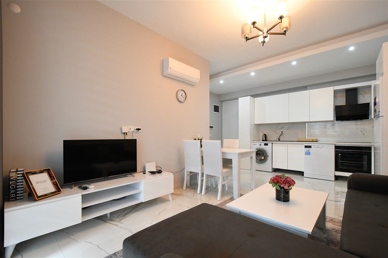 1+1 apartment for rent, popular Mahmutlar district