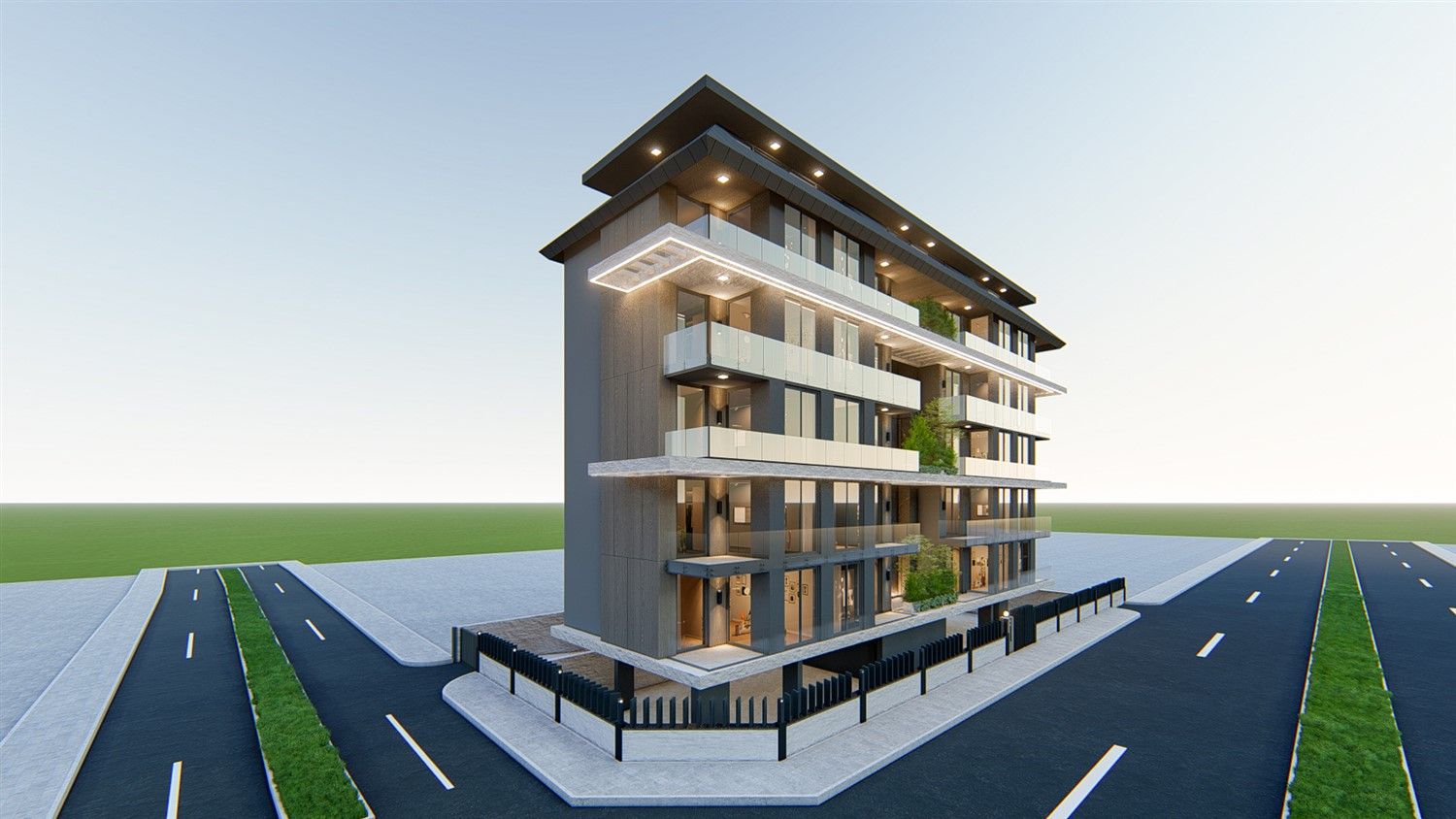 New project near the sea in Oba district