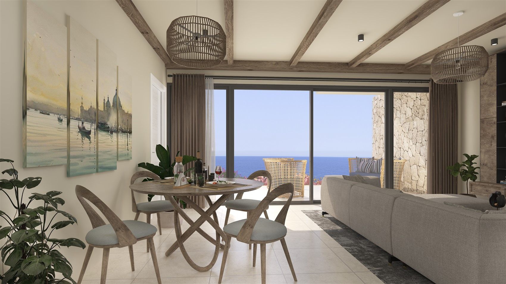 New complex of luxury apartments in North Cyprus 