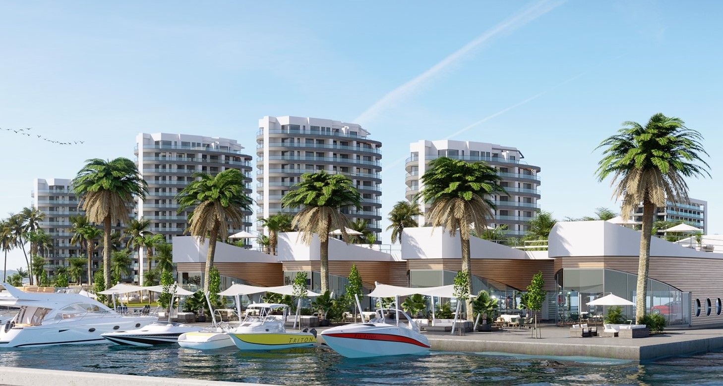 New complex on the coast of Morphou Bay - Northern Cyprus