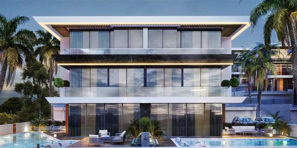 New villas under construction in Alanya