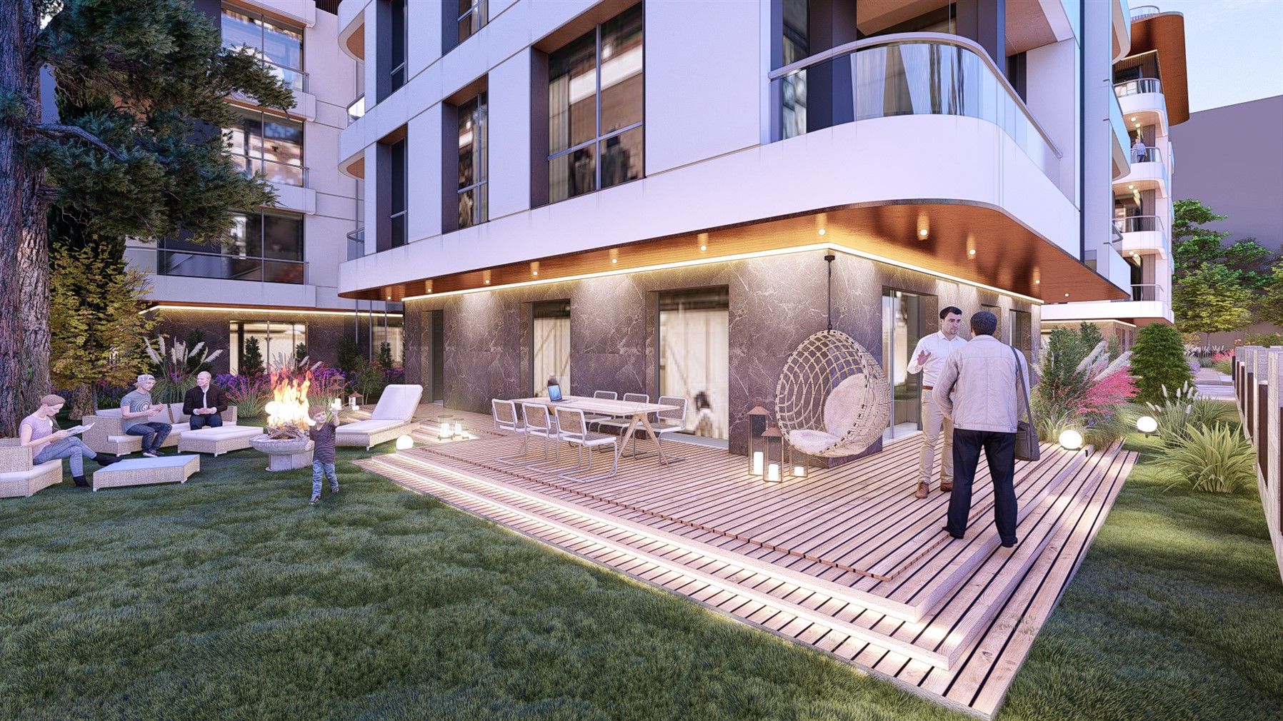 Modern project in one of the most prestigious district of the city