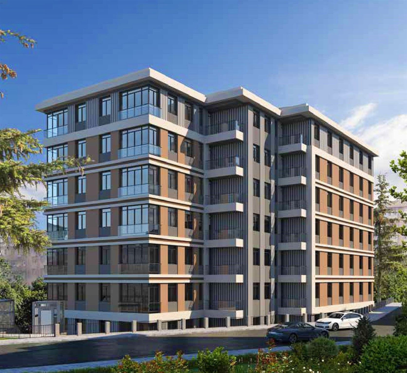 New sea view apartments in Beshiktash, Istanbul