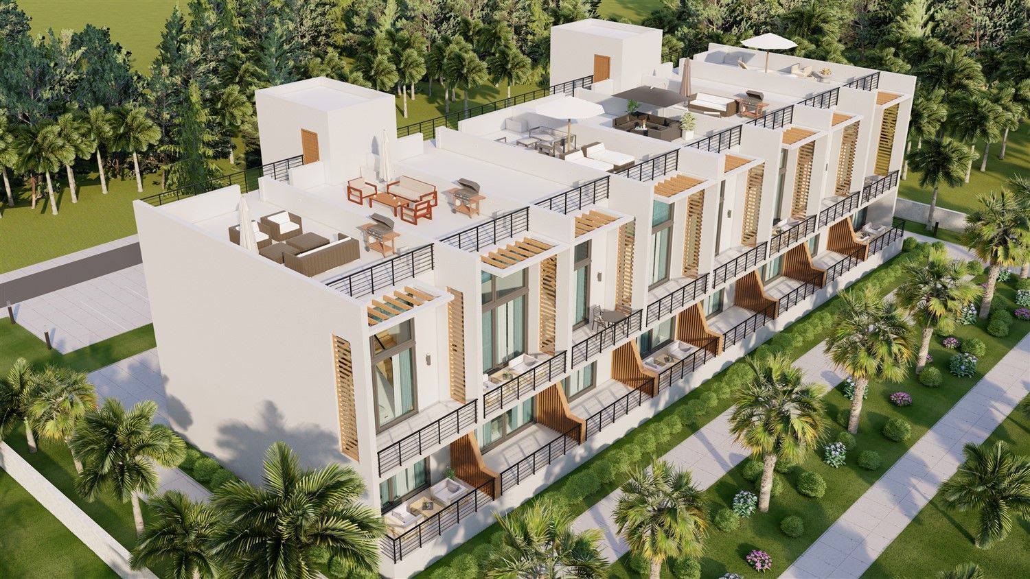 İnvestment project of luxury apartments in North Cyprus 