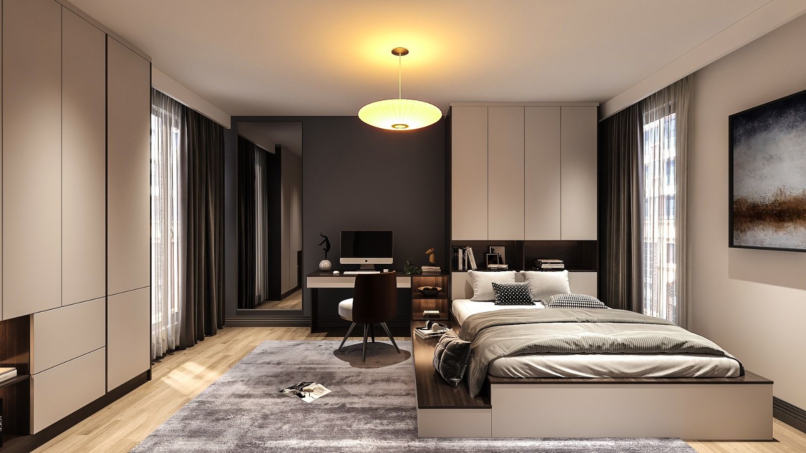 Luxury boutique townhouse project away from the hustle and bustle of Istanbul