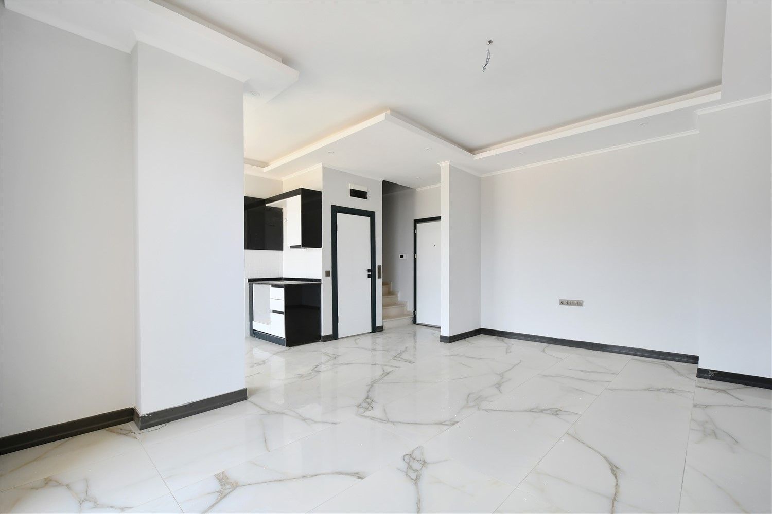 Duplexes 2+1 in a new building, Payallar area - Alanya