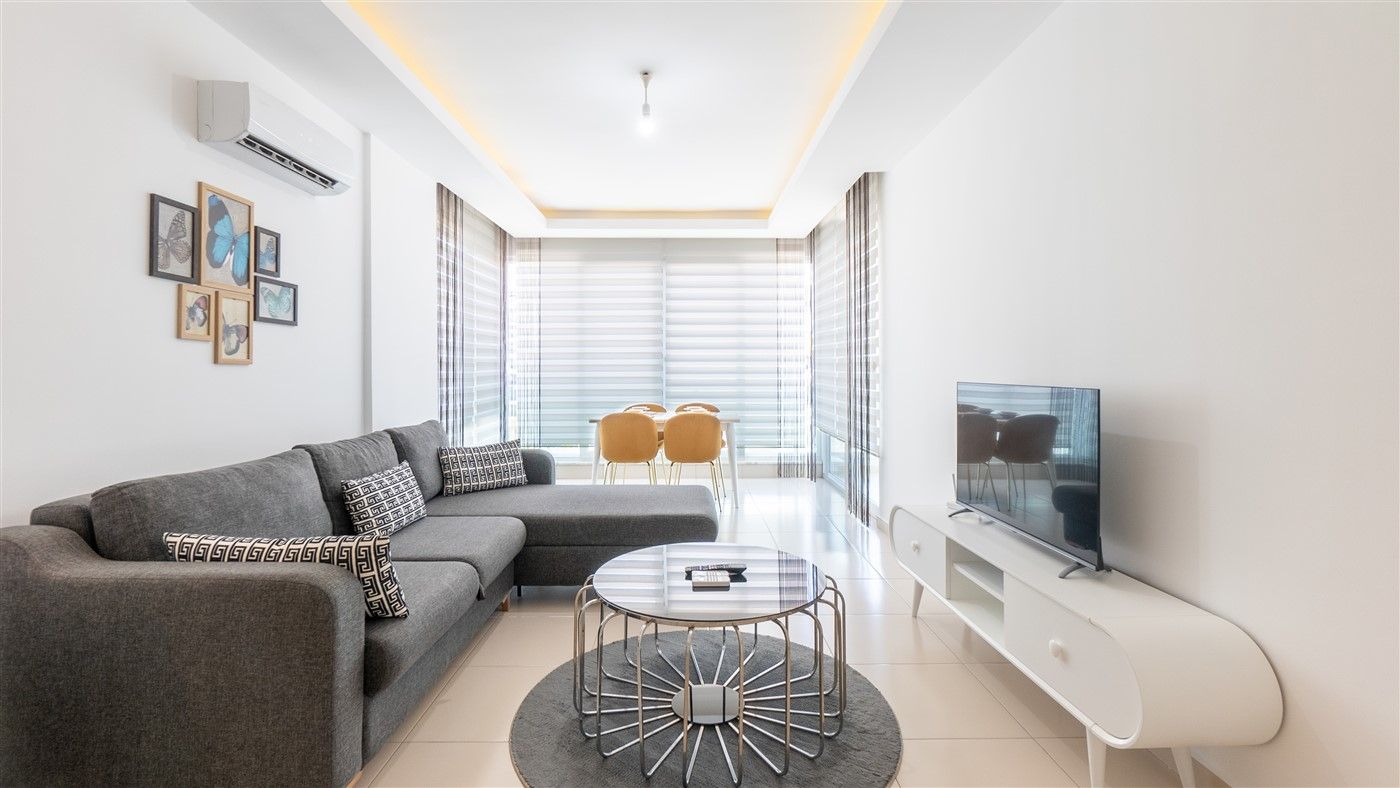 Bright apartment 1+1 in Tosmur, Alanya