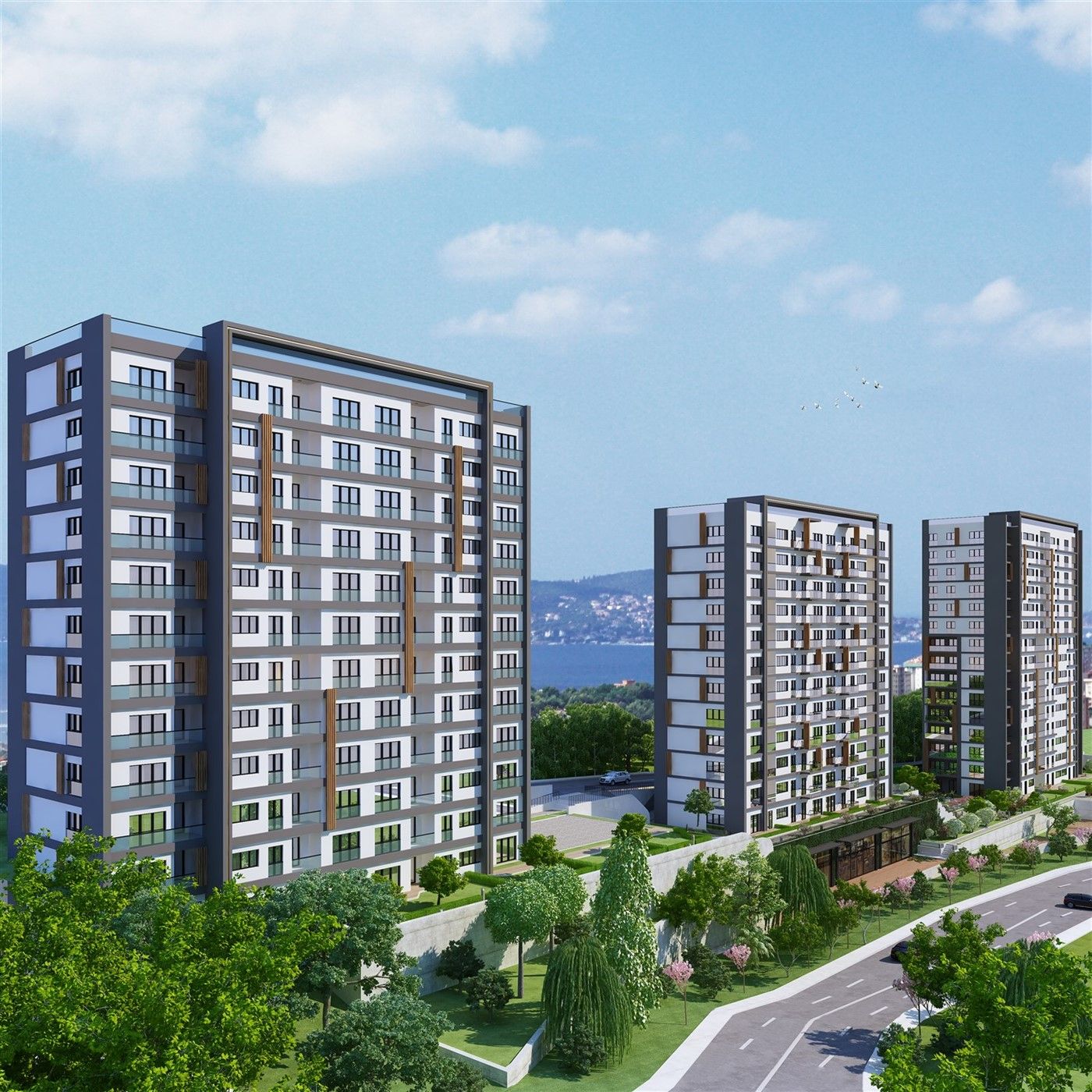 New apartments in Istanbul