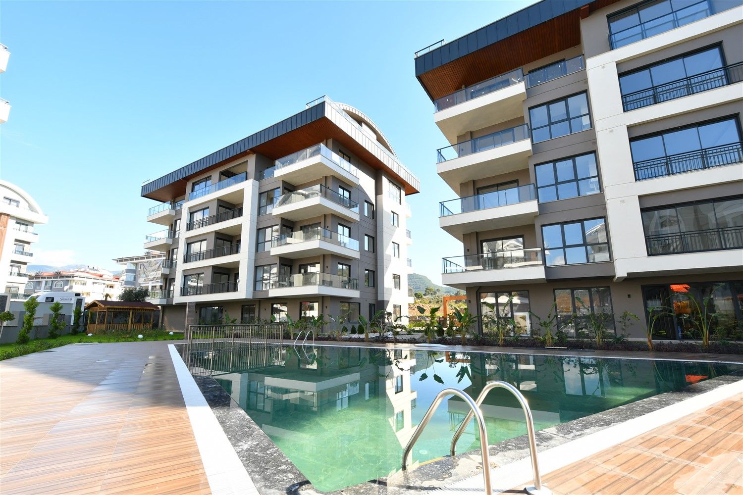 New 3+1 apartment with separate kitchen - Oba district, Alanya