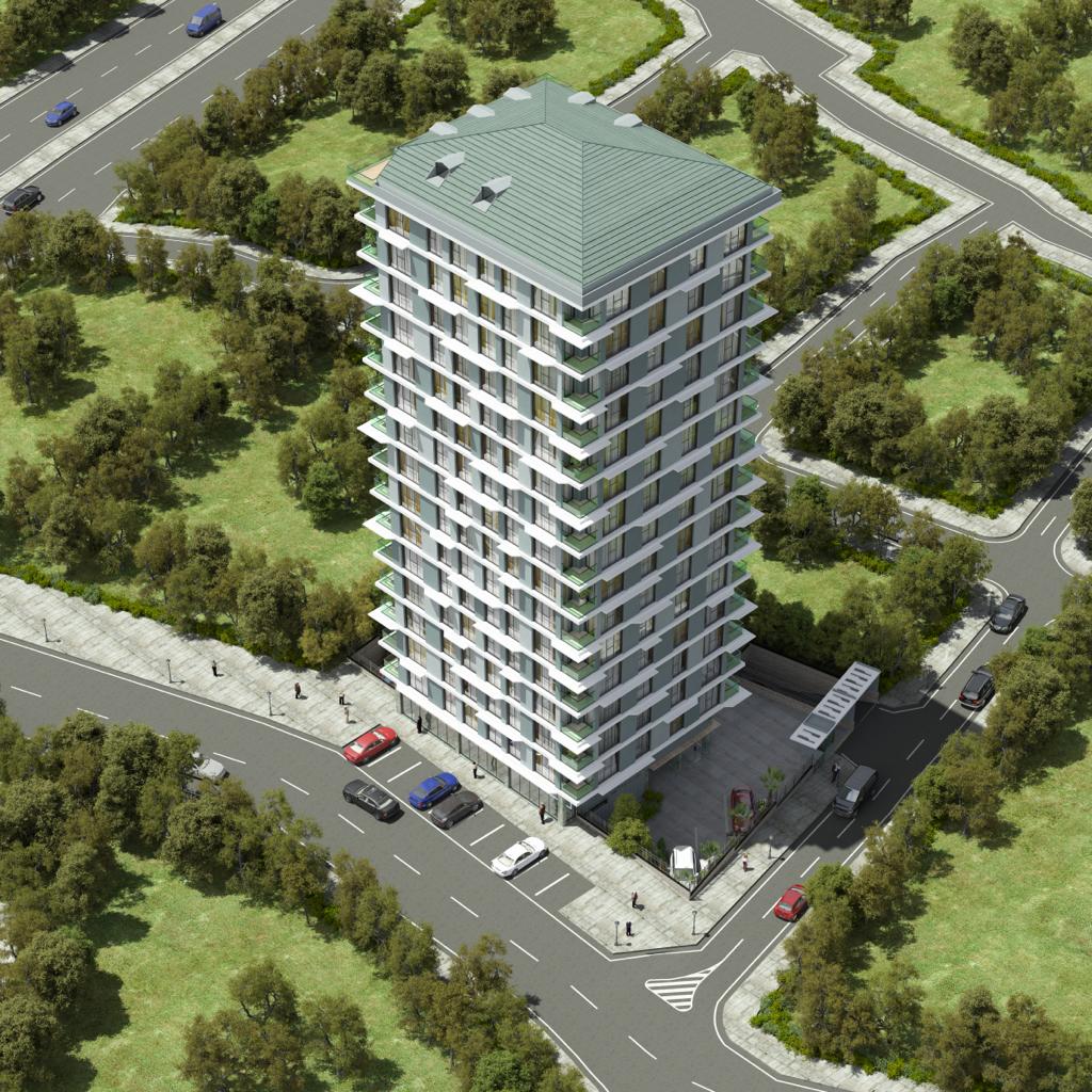 New apartments in one of the busiest districts of Istanbul