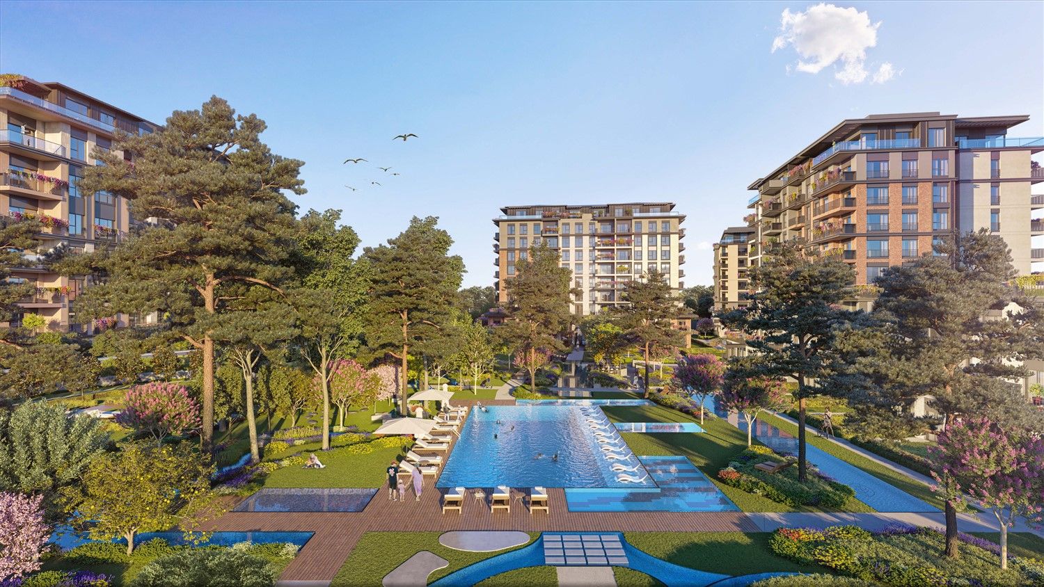 New apartments in Istanbul