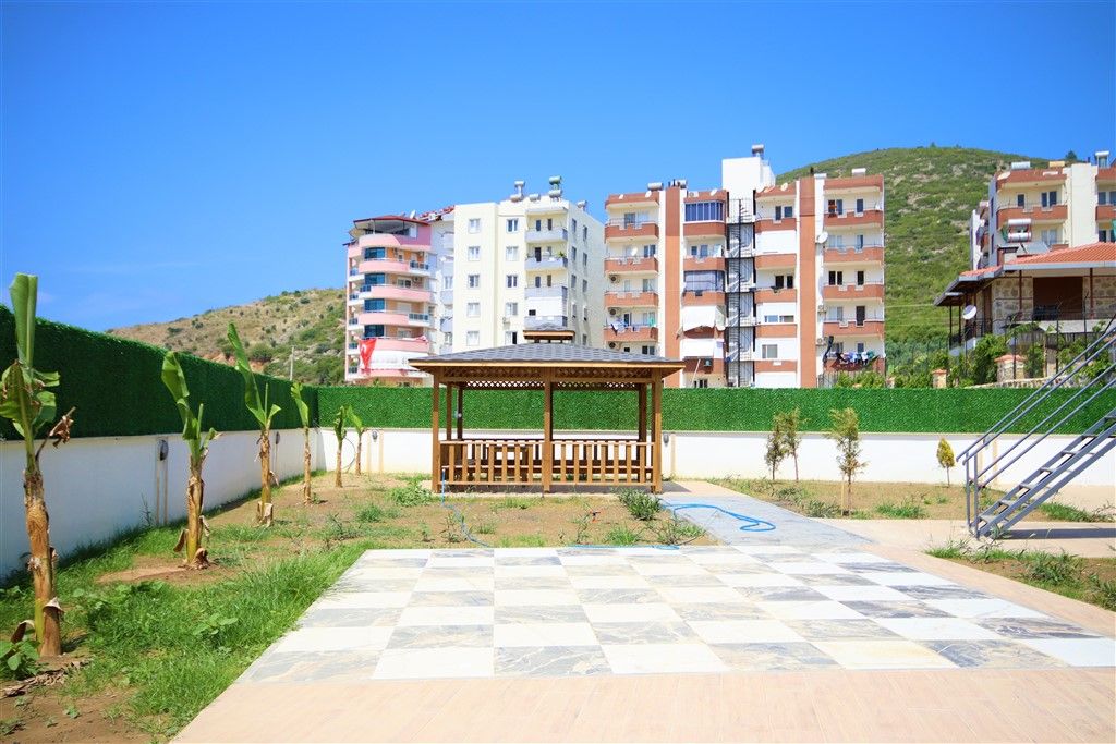 Furnished apartment 1+1 in new complex - Gazipasha city