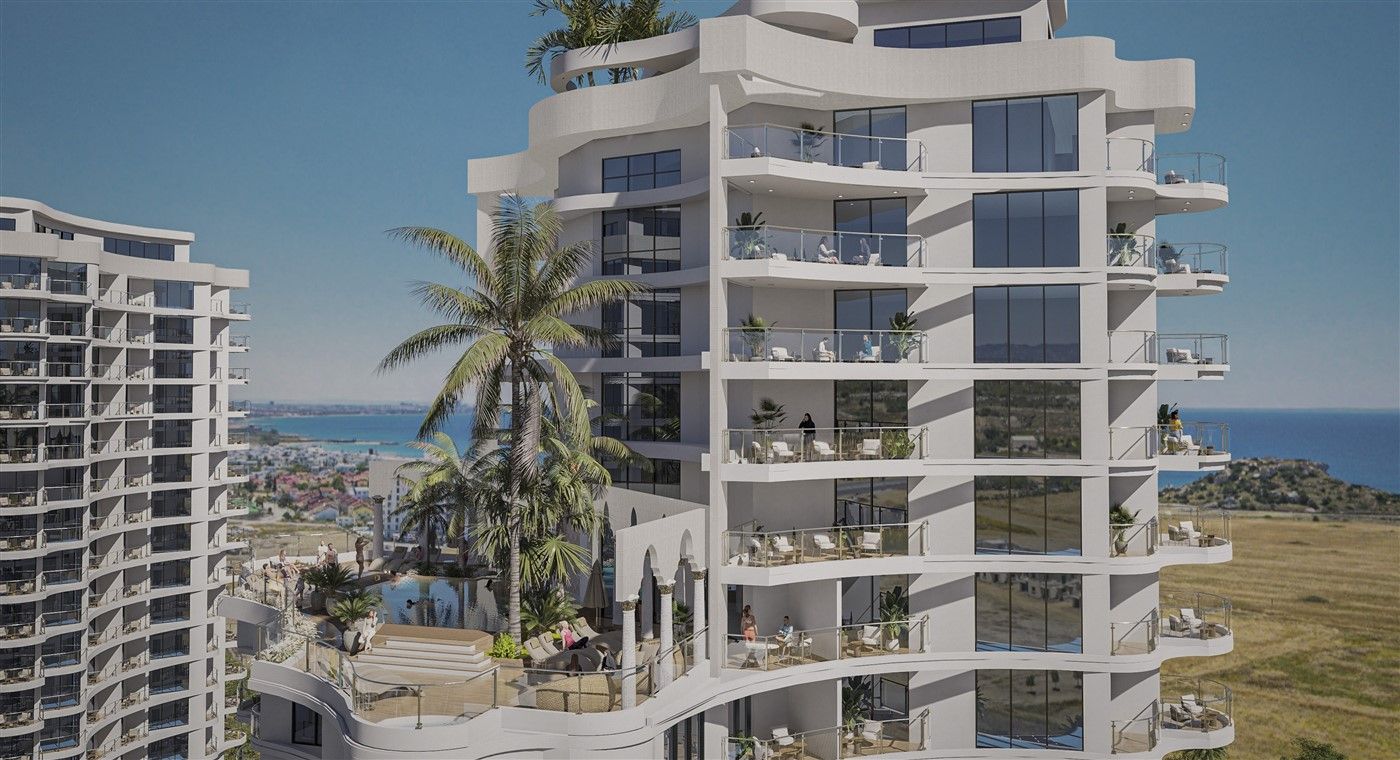 New stylish project just 300 meters from the sandy beach