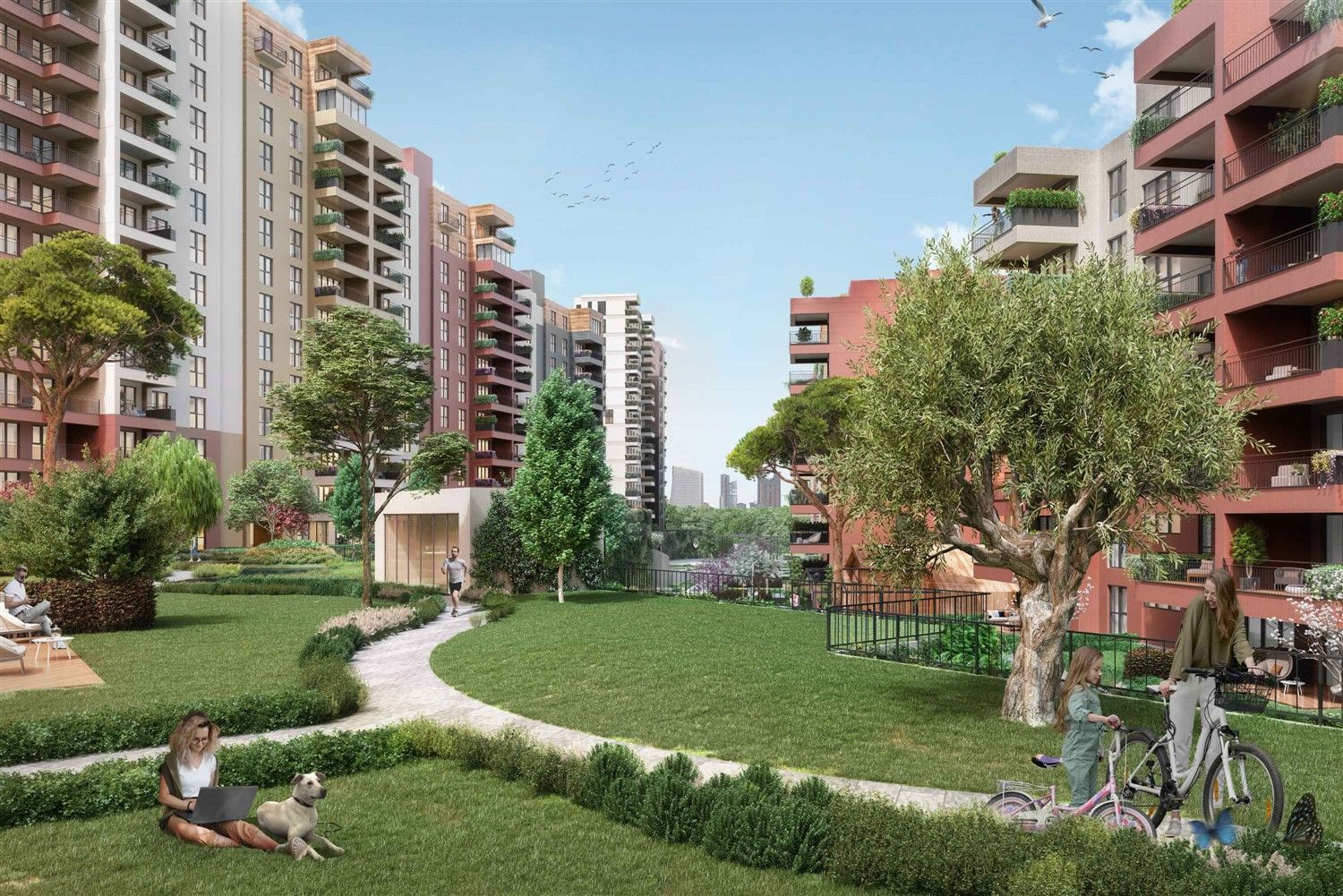 New apartments in Istanbul