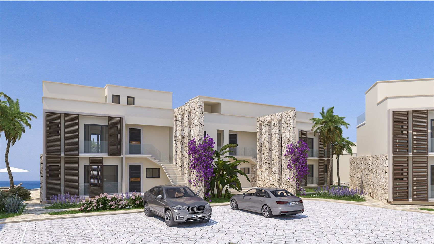 New complex of luxury apartments in North Cyprus 