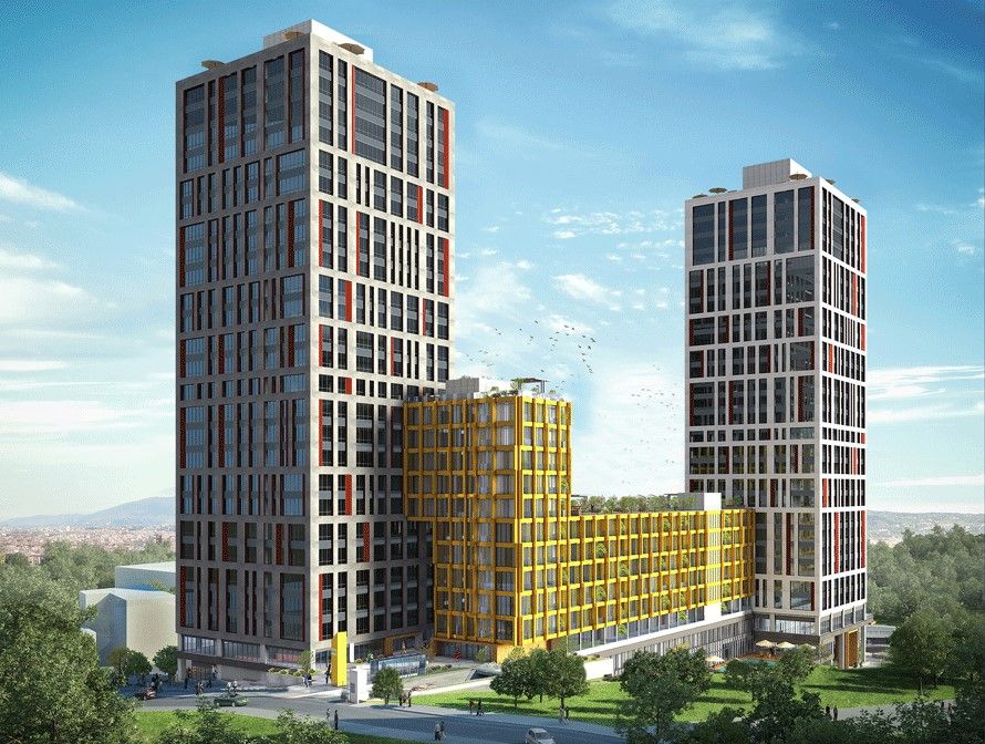 New modern apartments in the luxurious Kadikoy district