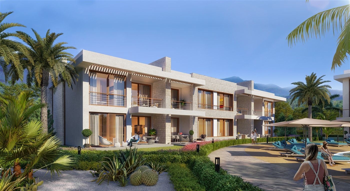 Luxury project near a golf course in Northern Cyprus, Girne district