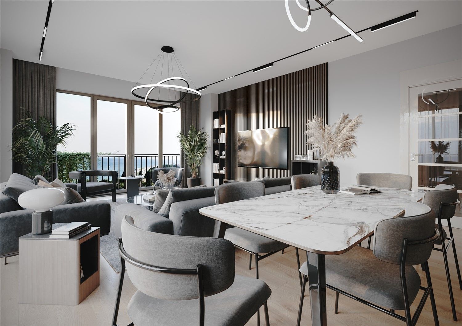 New apartments near the sea and city center in Istanbul