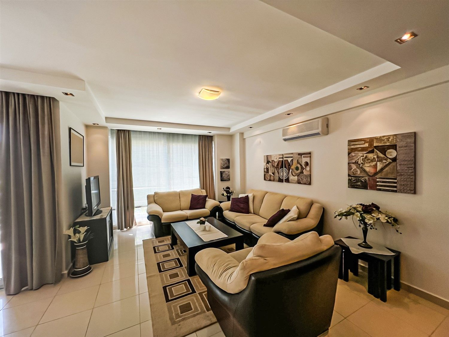 Furnished 2 bedroom apartment in popular Oba district, Alanya