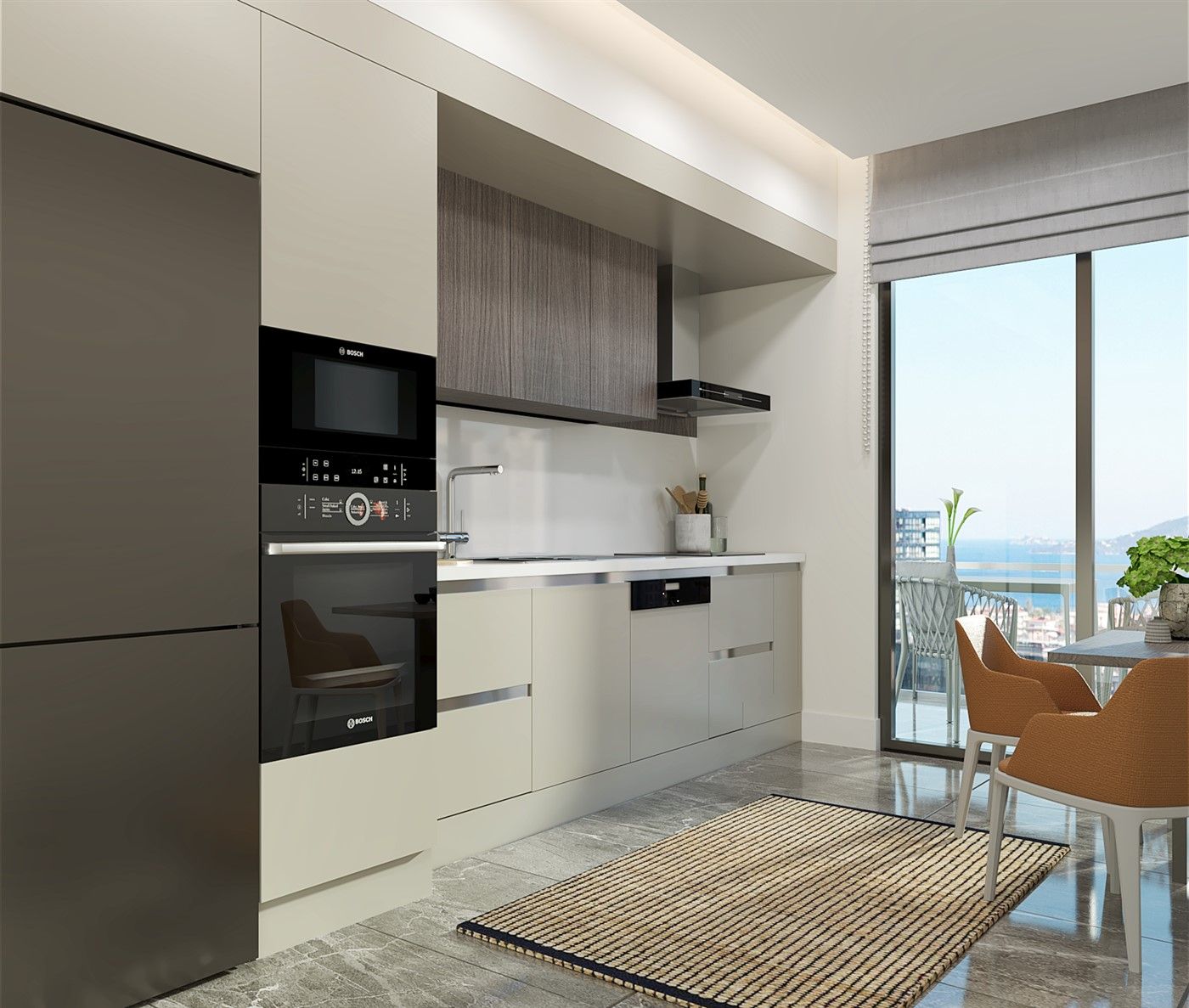Apartments in Inew complex with prime location in Maltepe district, İstanbul