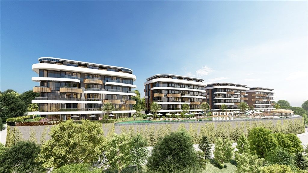 Apartments in premium project - Kestel, Alanya