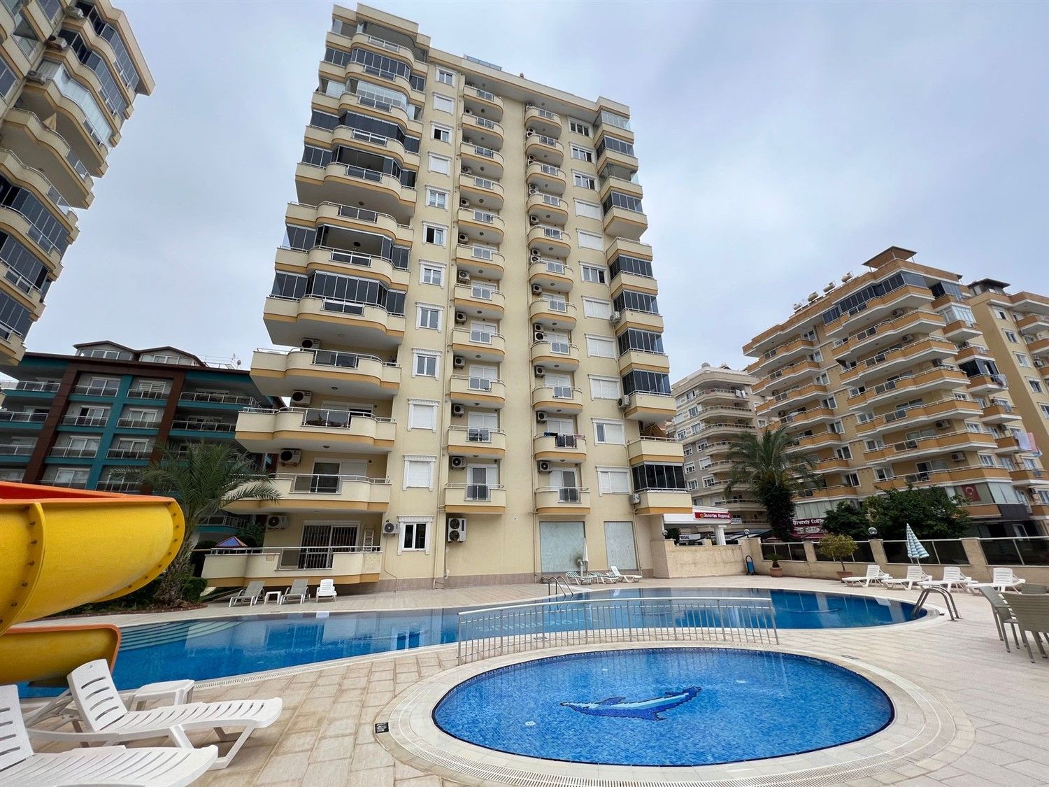 Apartment 2+1 on the second coastline - Mahmutlar, Alanya