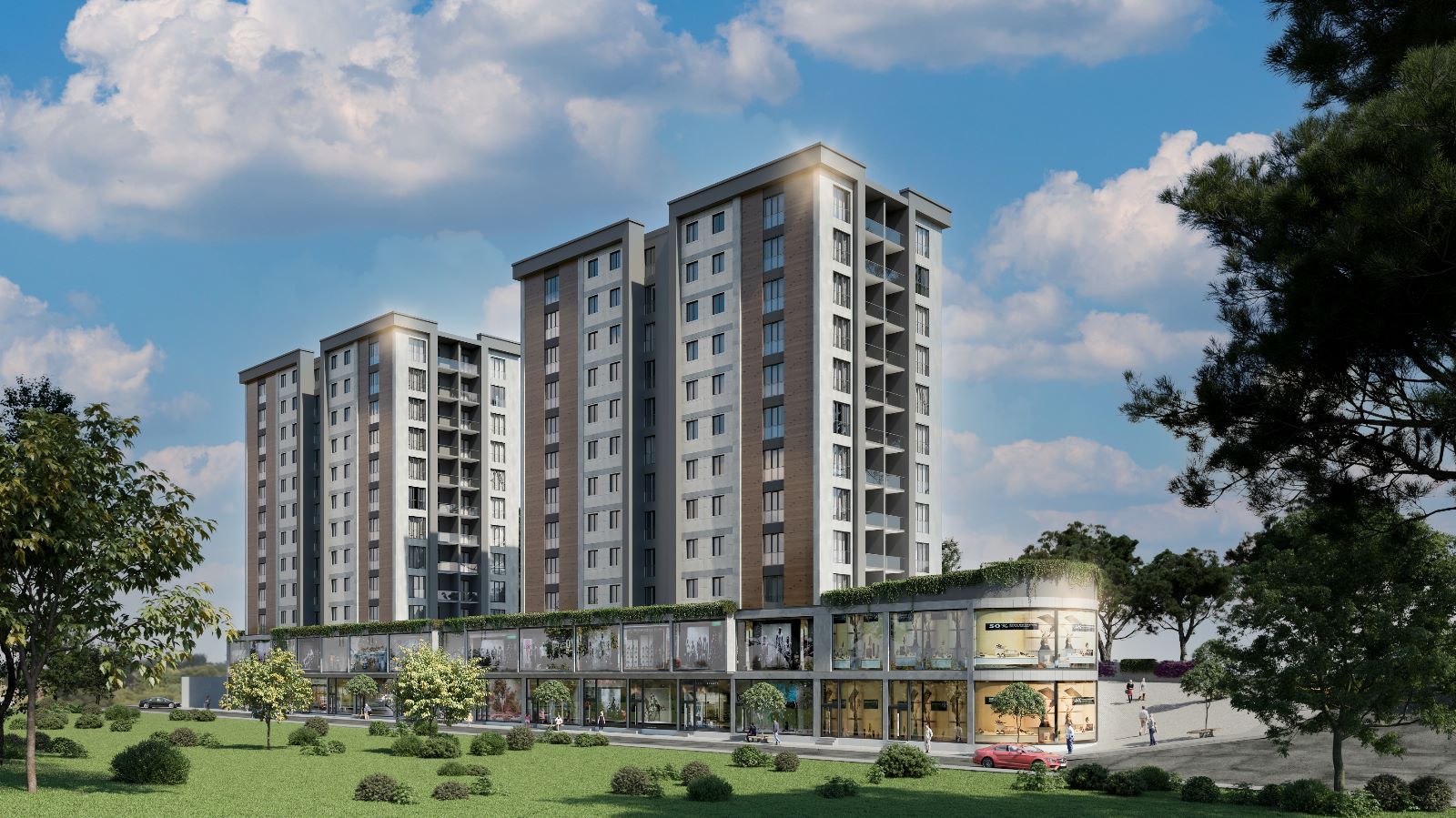 New large project in a good location - Bagcilar district, Istanbul