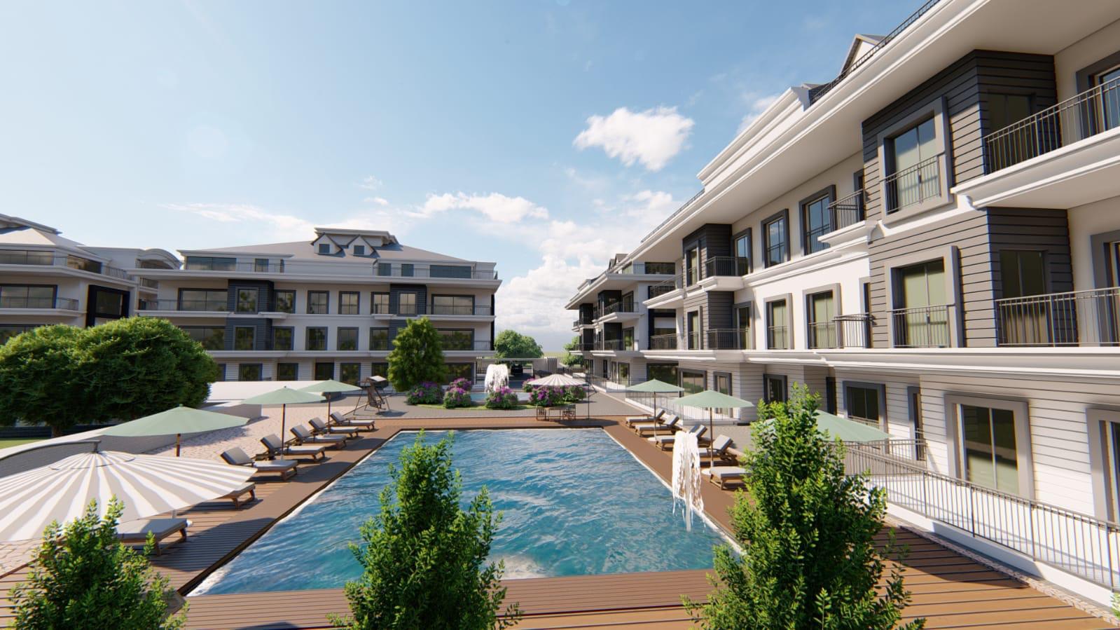 New apartments in one of the best coastal projects in Istanbul