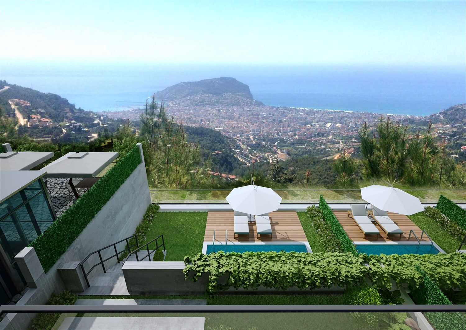 Luxury Project in a beautiful place in Alanya - Tepe district