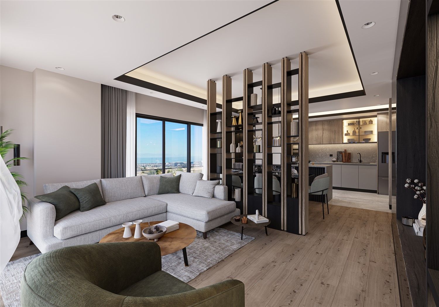 Prestigious residential complex on the Marmara Sea coast in Istanbul