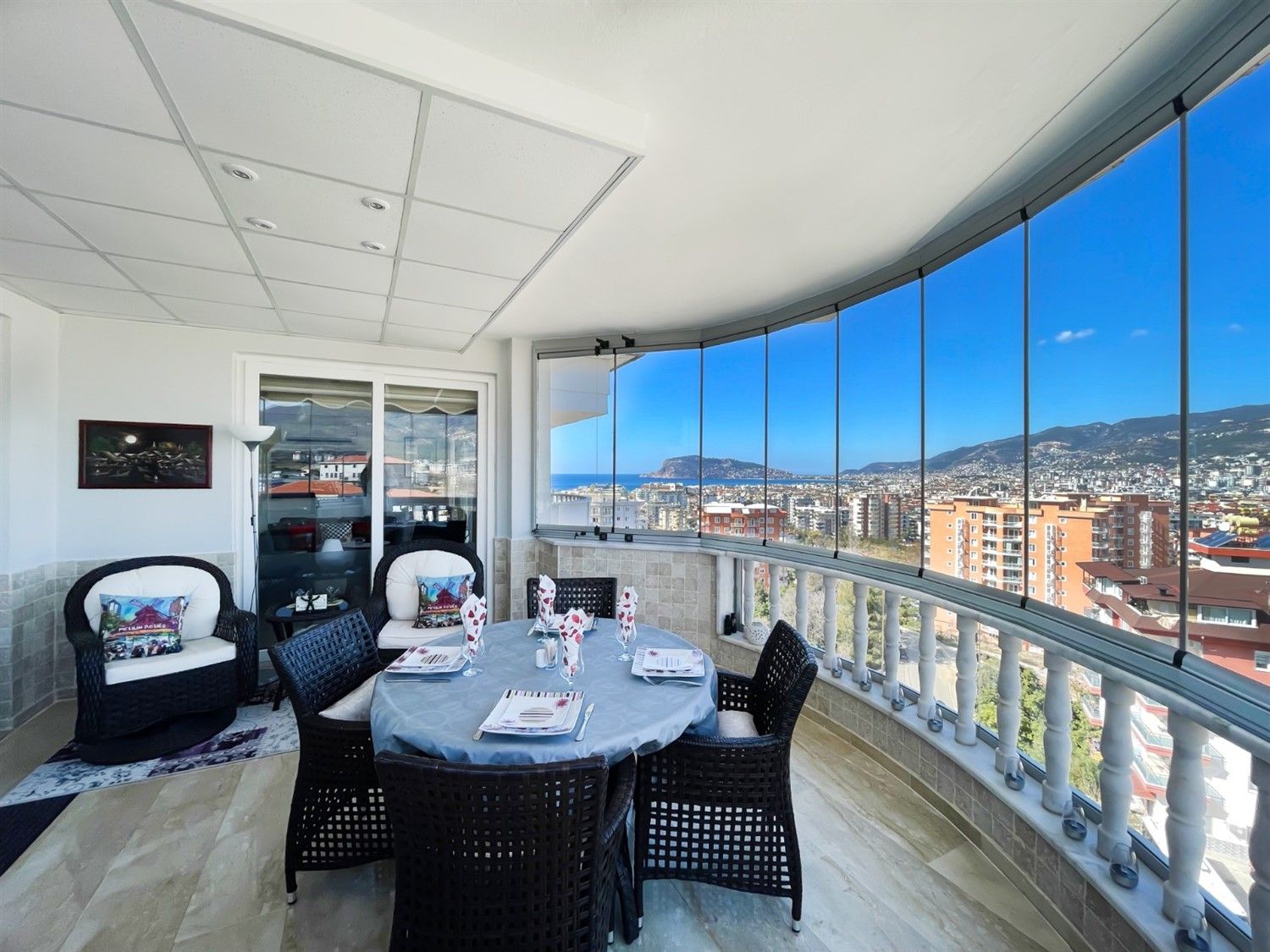 Spacious penthouse 3+1 in Tosmur district - Alanya